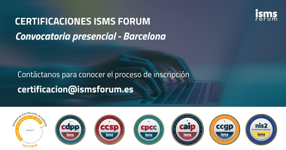 ISMS Forum tweet media