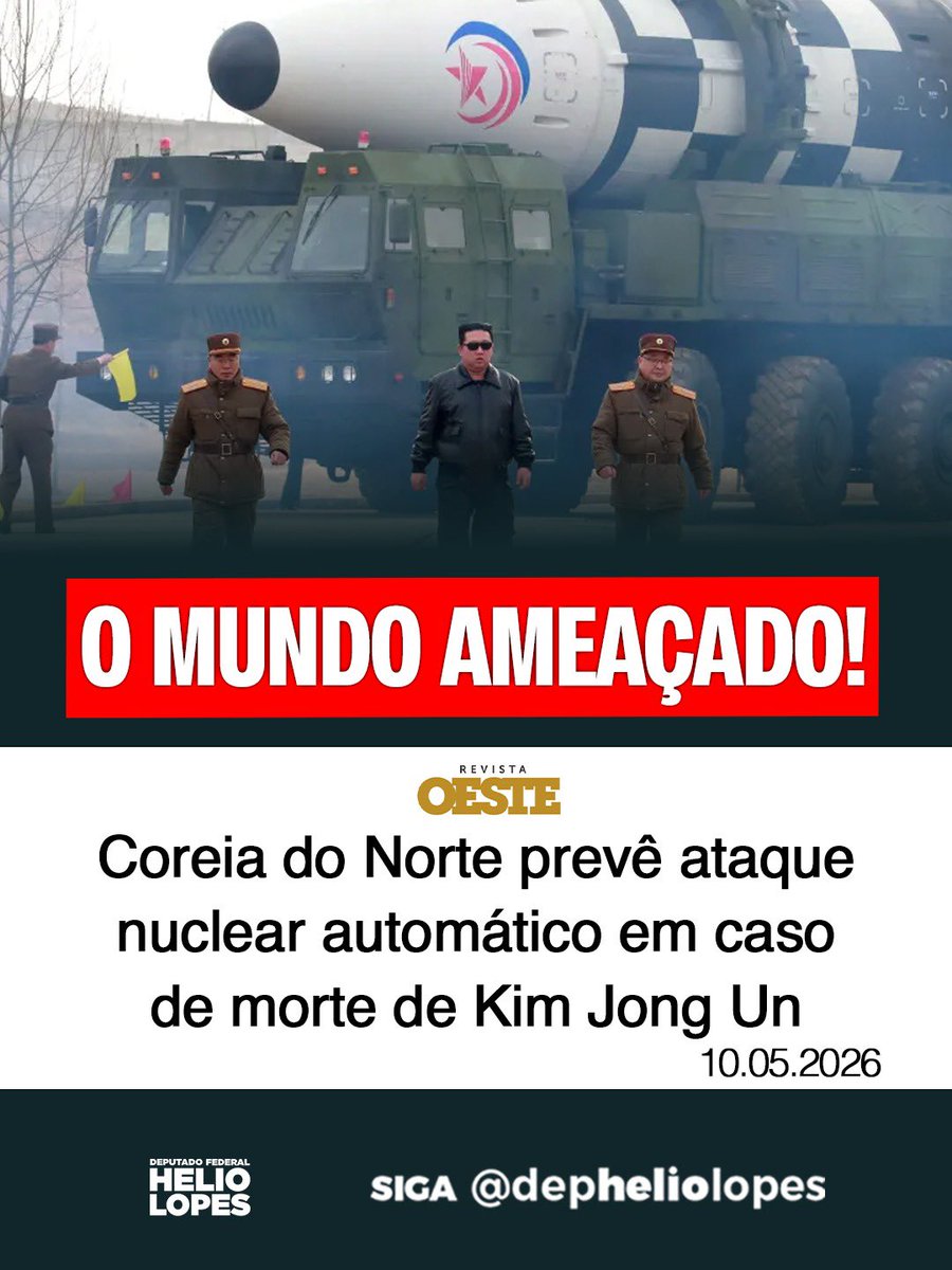 Em meio ao aumento das tensões internacionais, a Coreia do Norte alterou sua constituição e prevê um ataque nuclear em caso de morte de seu líder supremo, decisão que ameaça todo o mundo!