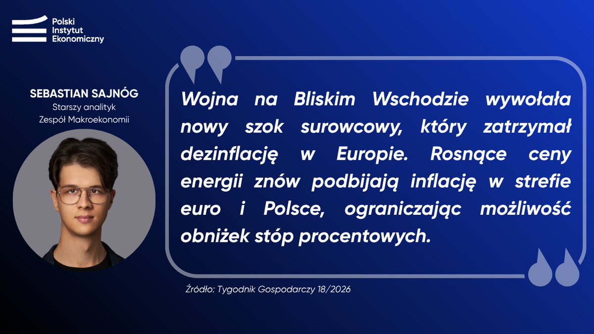 Polski Instytut Ekonomiczny tweet media