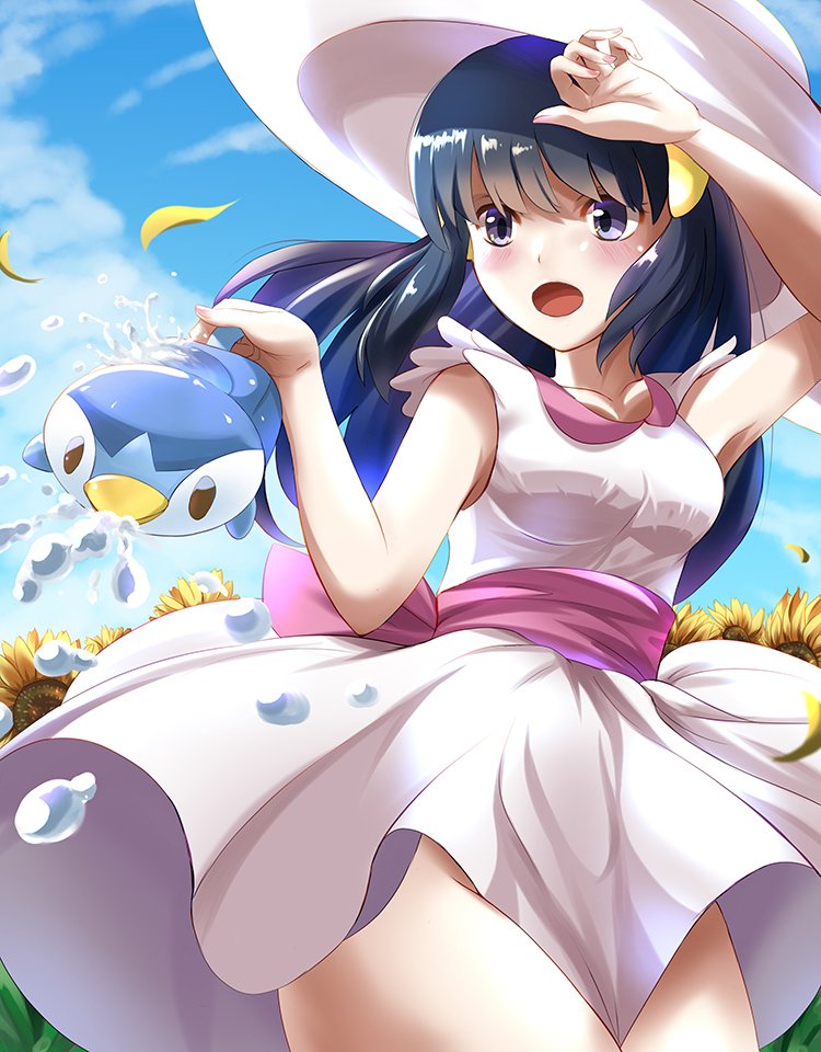 Dawn_Pokemon's tweet photo. "Good morning, going to water the flowers and plants." https://t.co/IiJprDkOmT