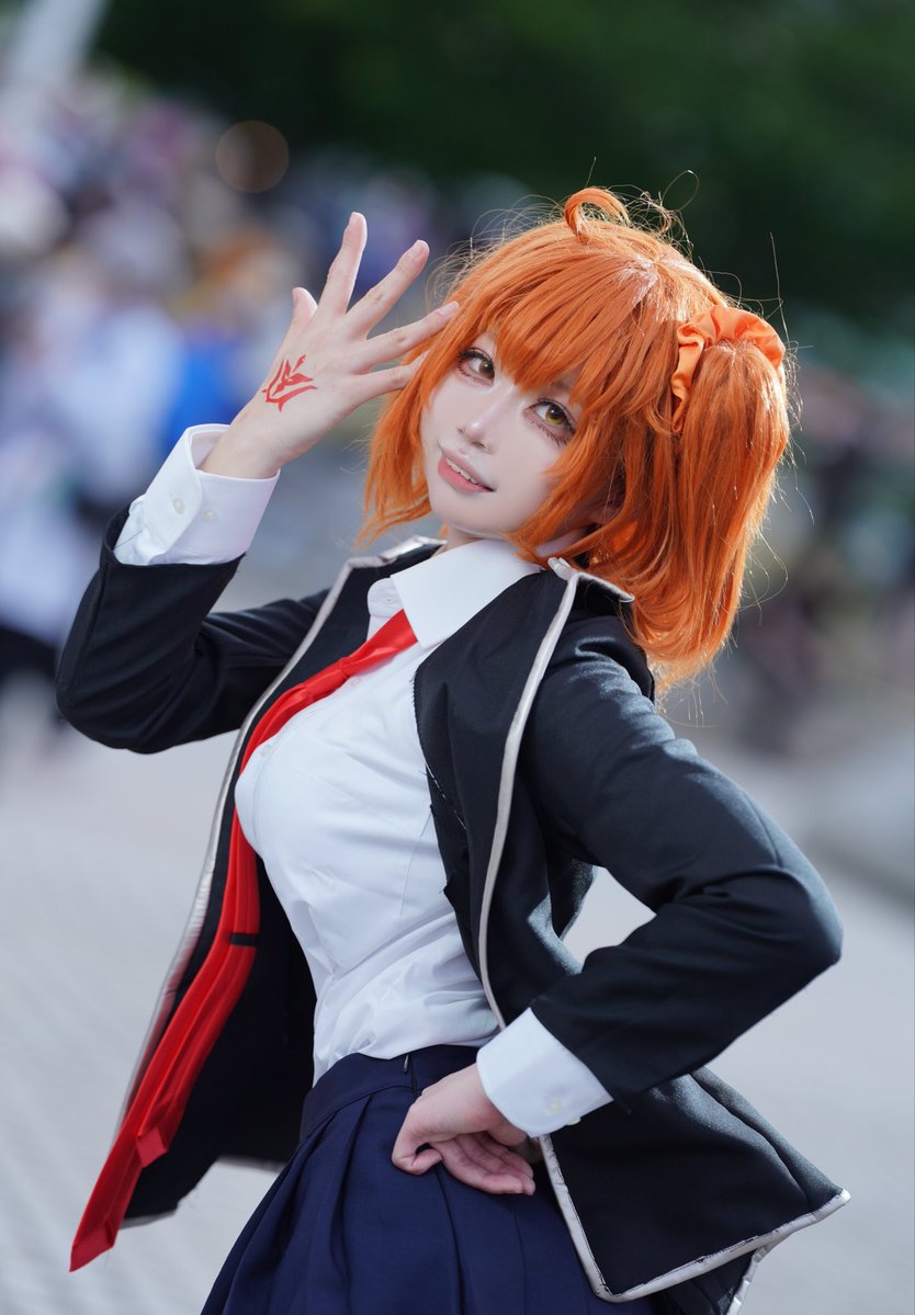 fgo/イド制服cosplay

活発女子学生マスター立香ちゃん！！

#かみこす