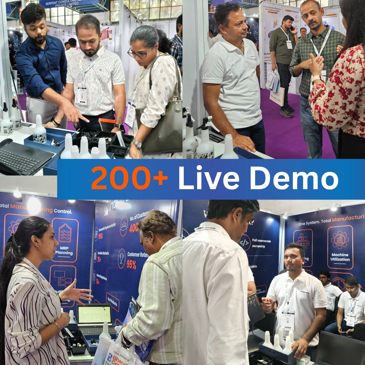 newindictrans's tweet photo. What a journey at India’s 1st ERP Expo 2026!

From powerful panel discussions to nonstop conversations at #ERP Expo by @Exponomicsevent  Events, these 3 days were filled with energy, learning, connections, and real conversations around the future of #manufacturing &amp; @erpnext . https://t.co/4BiR8fh8pD