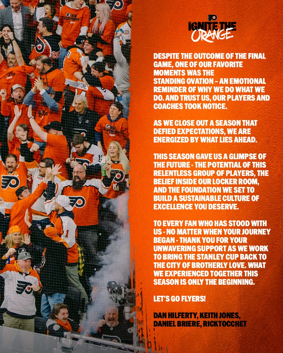 Philadelphia Flyers tweet media