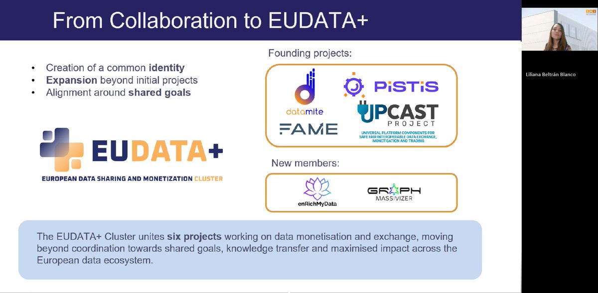 ITI_TIC's tweet photo. @LiliBeltranB ha participado en #FutureReady2026, organizado por @Adra_eu, @EU_Health y @EU_Commission, en el slot Project Synergies & Collaboration Opportunities.

Desde ITI hemos compartido cómo @DATAMITE_EU  y #EUDATA+ impulsan la colaboración europea en torno al ciclo de vida, intercambio y monetización del dato, y cómo iniciativas como @INNDIHVlcRegion  pueden acelerar la adopción tecnológica en pymes y ecosistemas regionales.

#DataEconomy #DigitalInnovation #HorizonEurope