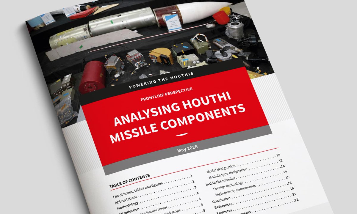 conflictarm's tweet photo. New 📢 from CAR: ‘Powering the Houthis: Analysing Houthi missile components’  

Read CAR's new #Yemen Frontline Perspective: https://t.co/TCk2c3mNwR https://t.co/2PnbIq7eI9