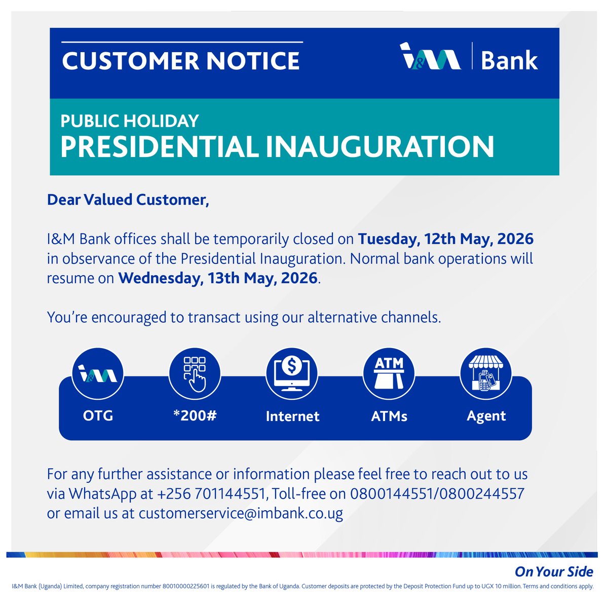 I&M Bank Uganda tweet media