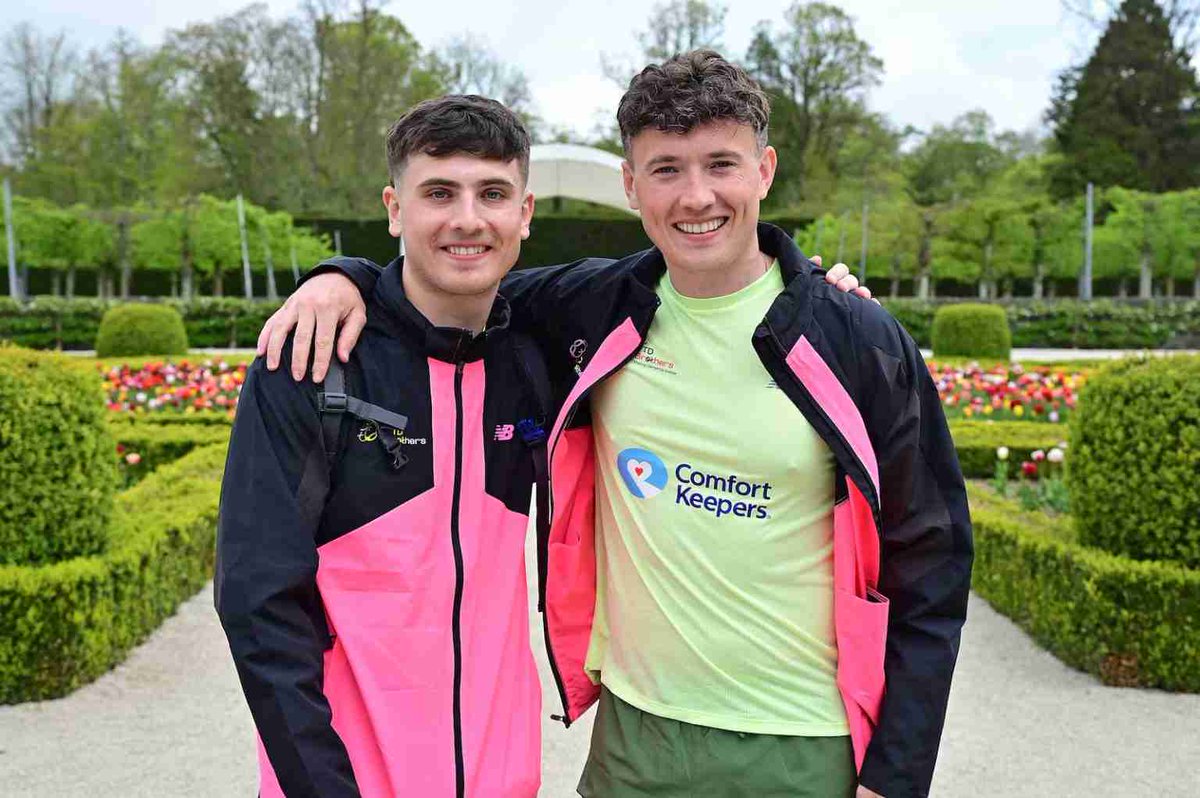 RoscommonPeople's tweet photo. Roscommon support wanted for the FTD Brothers tomorrow 

People in Roscommon are being encouraged to come along to Loughnaneane Park this Tuesday afternoon to welcome Jordan and Cian Adams — the FTD Brothers — as they complete the Roscommon leg of their remarkable dementia awareness challenge.

The brothers are expected to set off at around 10.30/11 am, with an approximate arrival back at Loughnaneane Park between 3.30 pm and 4 pm. Timing may vary on the day, so supporters are asked to keep an eye on the Roscommon People website for updates.

Jordan recently captured huge attention after completing the London Marathon carrying a fridge on his back, symbolising the heavy burden dementia places on families.

Donations can be made via GoFundMe at: https://t.co/RwSEfYmWQa

For more information, visit https://t.co/z5wI86ZtnW

Let’s give Jordan and Cian a great Roscommon welcome.
#FTDBrothers
#DementiaAwareness
#FrontotemporalDementia
#FTDAwareness