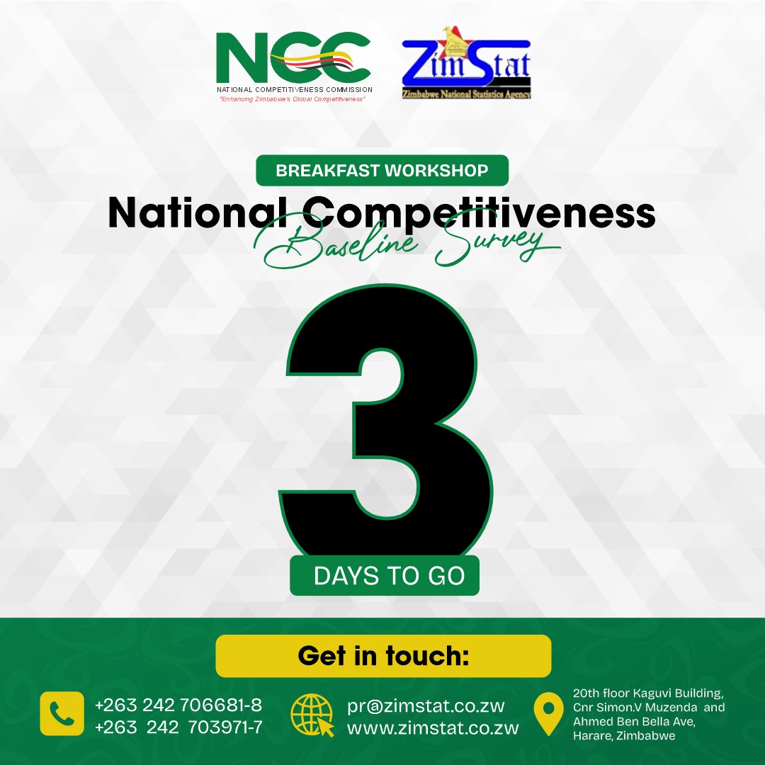 Zimbabwe National Statistics Agency - ZIMSTAT tweet media