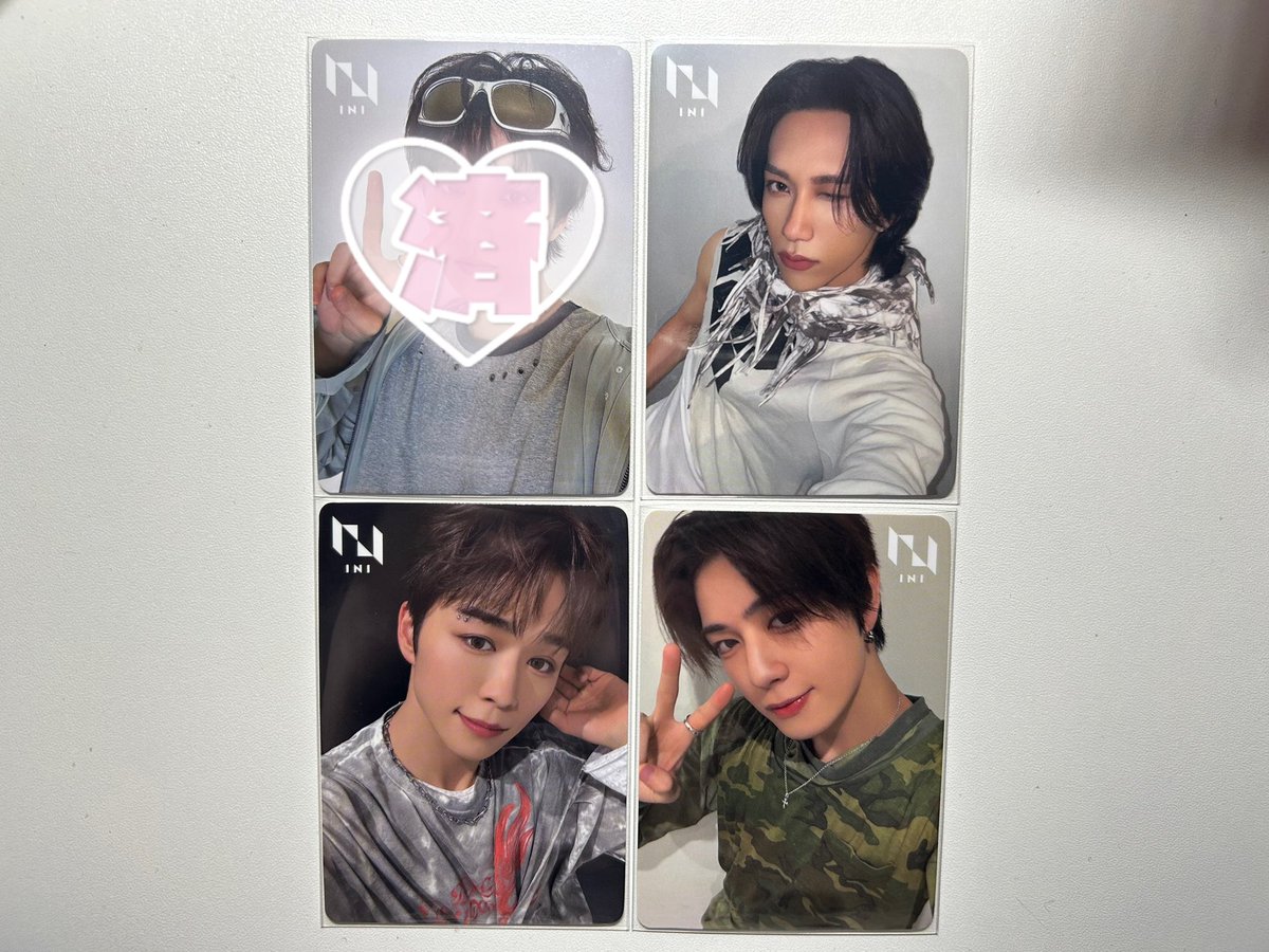 0810_4kf's tweet photo. INI PULSE パルス トレカ 交換

【譲】タワレコ渋谷　佐野
　　HMVオンライン　佐野
　　バレトレ　池崎 後藤 木村 松田
　　ホワトレ　池崎 後藤 佐野

【求】HMV店舗、タワレコ店舗、ホワトレ藤牧

都内手渡し、郵送希望
異種検討いたしますので
お気軽にお声掛けください🍀

 #INI交換 https://t.co/uVUjohXiae