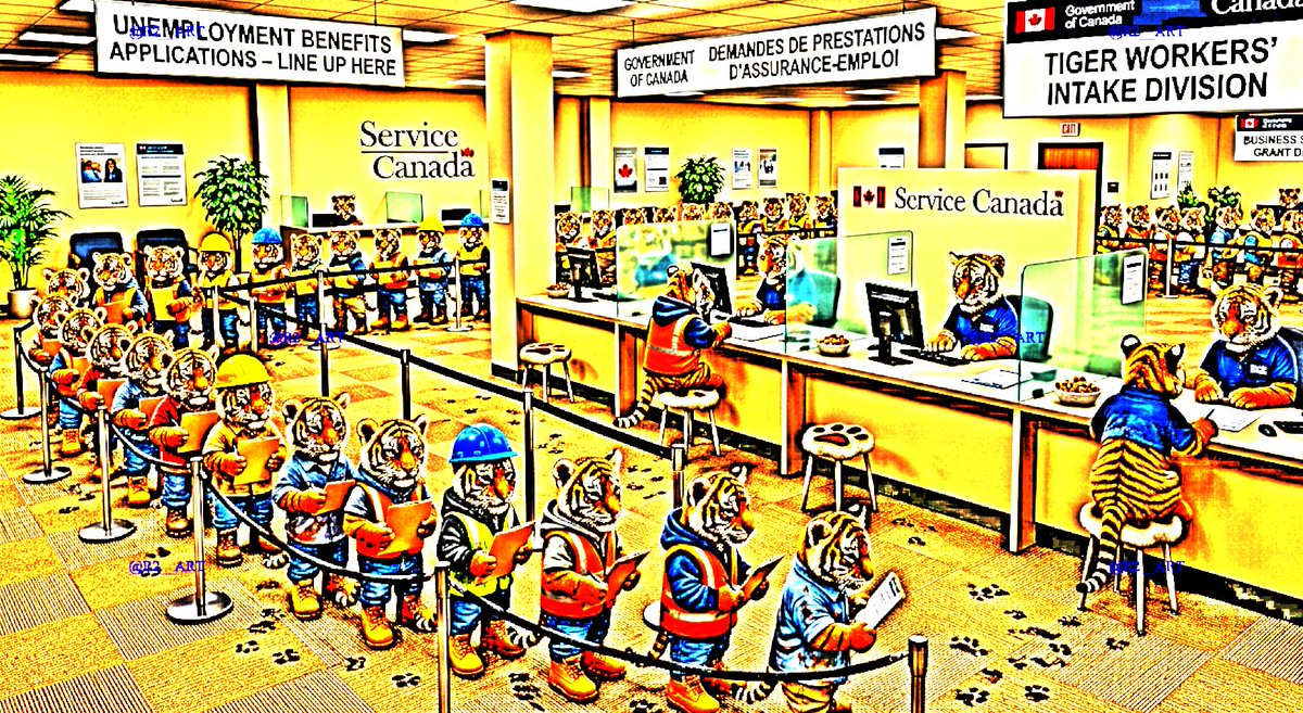 R2__ART's tweet photo. @CBCNews @ottawacity @TeamCanada @MikaelKingsbury @Montreal @Canada is losing jobs . People need employment. According to @CBCNews (https://t.co/SziUM9x0Rp)
By @R2__Art on #May 11 , 2026 https://t.co/5NeFkTVSk4