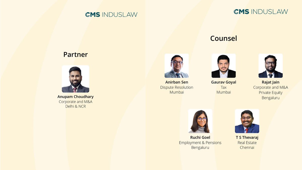 CMS INDUSLAW tweet media