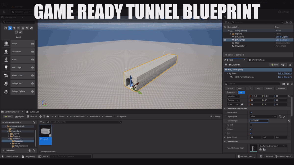 WSMGameStudio's tweet photo. https://t.co/OsxUZQpXZK
Procedural Tunnels for Unreal Engine.
Available on Fab!
#madewithunreal #madewithunrealengine #unrealmarketplace #UE #UE5 #gameasset #gameassets #unrealengine #unreal #gamedev #indiedev @UnrealEngine @fab https://t.co/2vFU7v3Qqd
