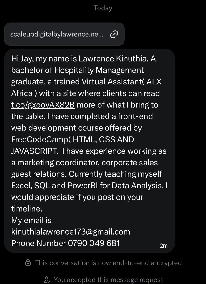 Check this out as you retweet widely