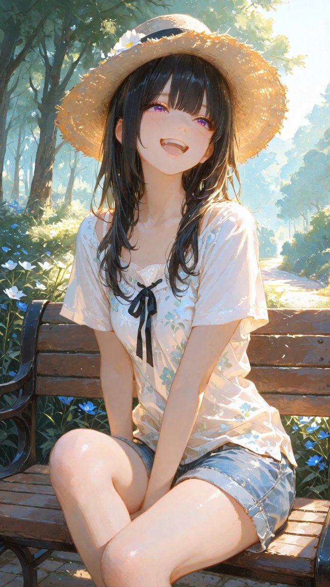 おやすみなさい♪ #AIart #AIイラスト SFW anime illustration. No