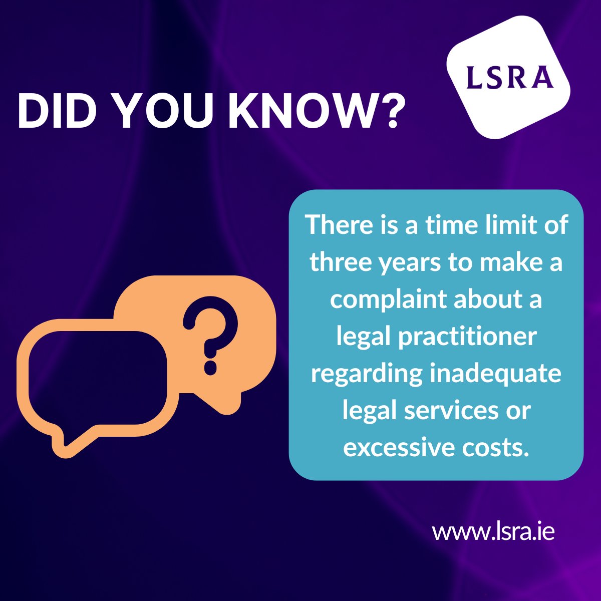 Legal Services Regulatory Authority, Ireland tweet media