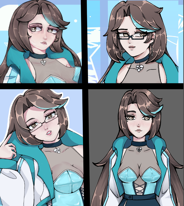 Yumeko_Random's tweet photo. tengo miedo que me tachen de usar ia un dia y por eso deje de subir dibujitos. 
miedo  que no me crean que aun estoy buscando mi propio estilo de dibujo y coloreado https://t.co/hnXbJx18WI