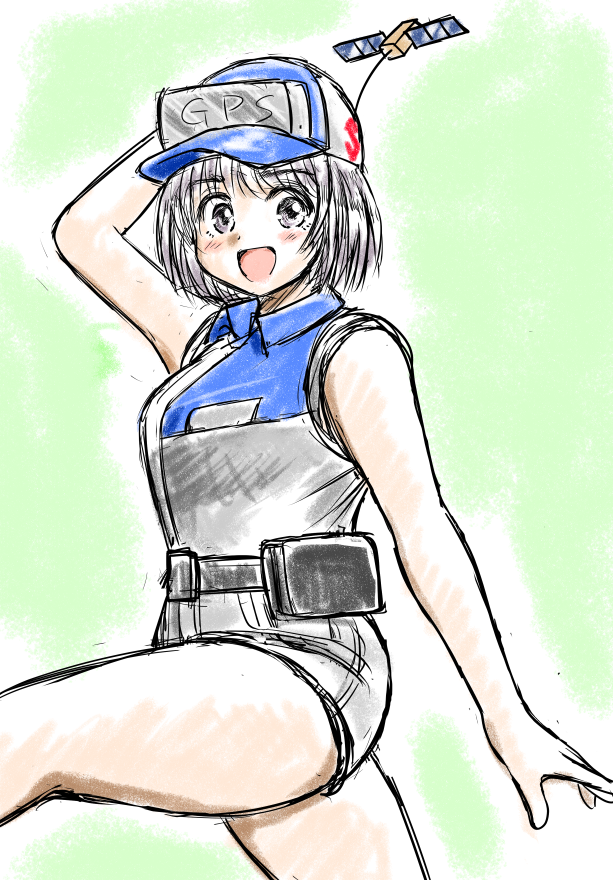 「おやすみらくがきそろそろ確定ジェベル250GPS #バイク擬人化」|いさかこうじのイラスト