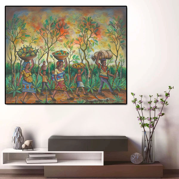 Angu Walters 🖌 African Paintings tweet media