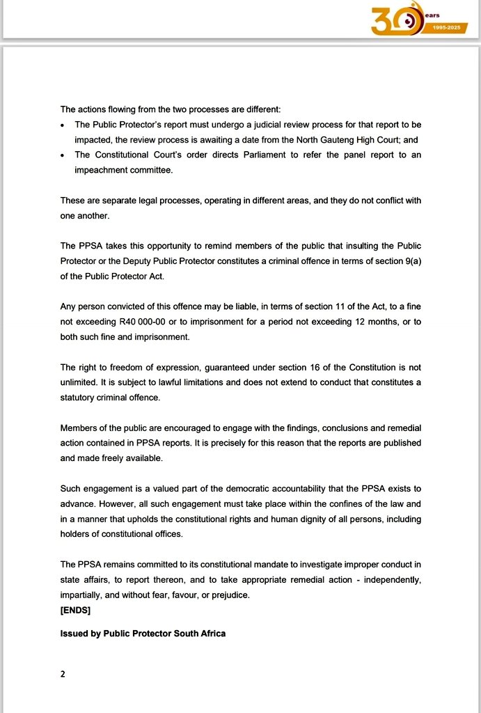 Public Protector South Africa tweet media