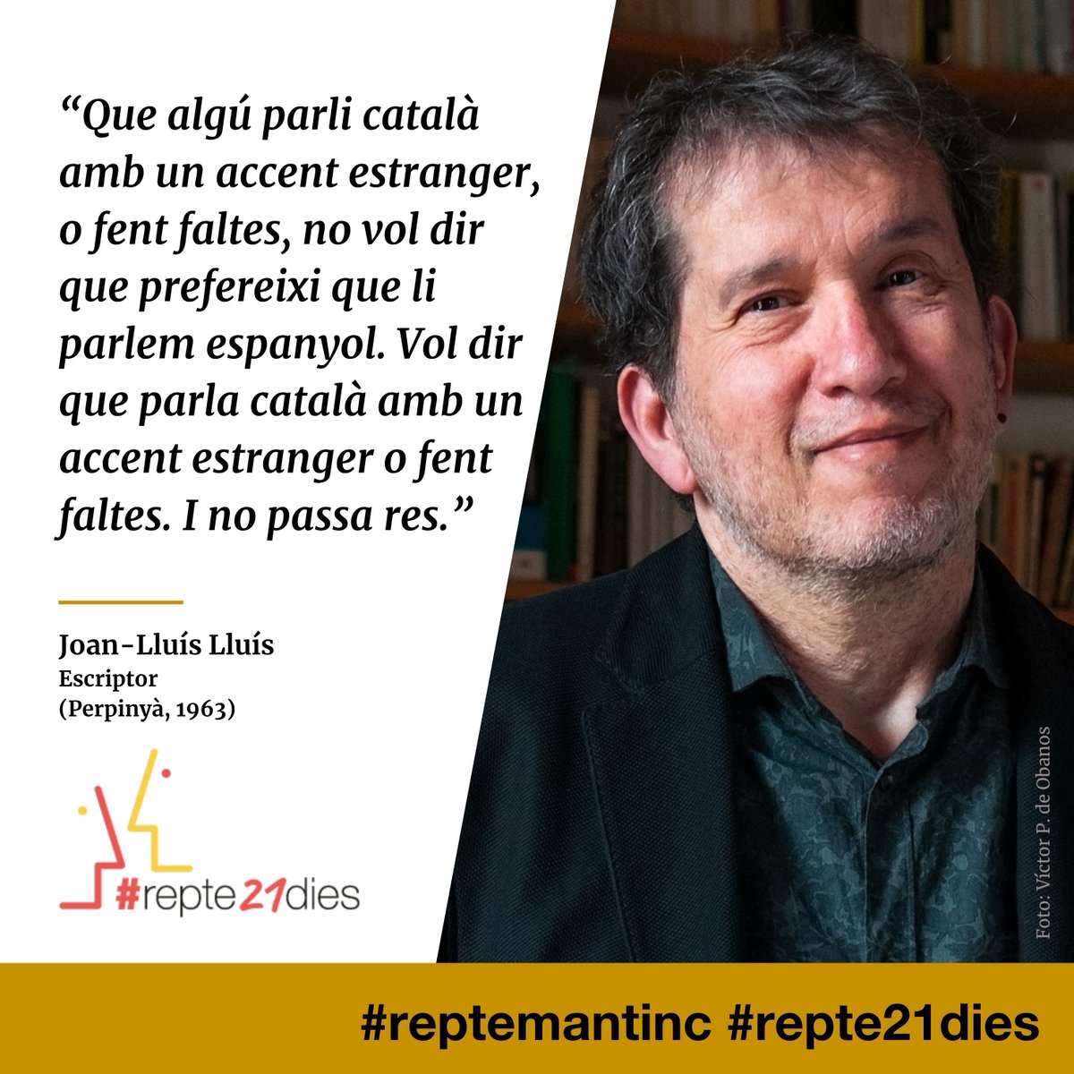 QuimTorraiPla's tweet photo. El català no es perd de cop, es deixa de parlar a poc a poc. Evitem-ho mantenint-lo cada dia.
#Repte21dies #RepteMantinc https://t.co/bzMBdRbCAs