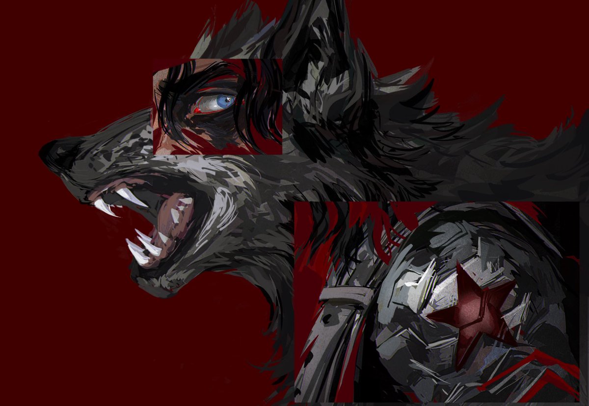 rubb3rplant_'s tweet photo. A wolf at the door https://t.co/5QUA33K1Zm