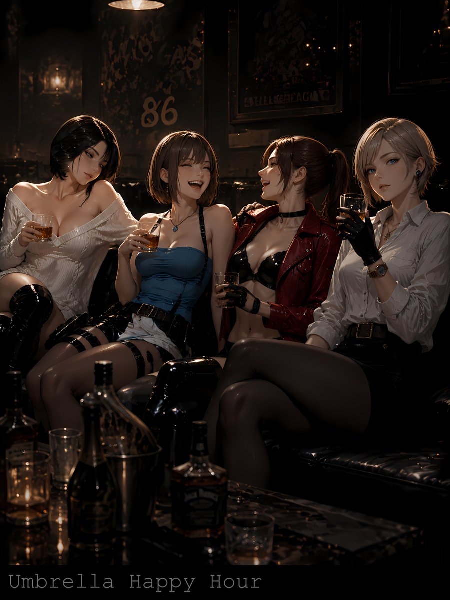 Ada | Jill | Claire | Rebecca // Ladies Happy Hour 🥃🍷