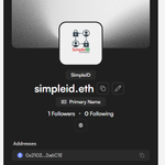 Photo by SimpleID Subnames (@SimpleID_eth)