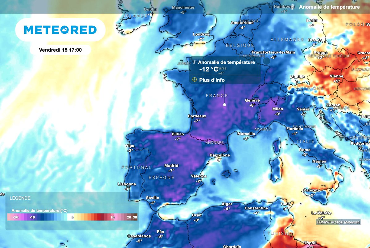 MeteoredFR's tweet photo. Météo : vers une arrivée d'air d'origine #polaire en France dès le 14 mai ? Retour de l'hiver ? Découvrez les prévisions 🥶

Les détails 👉 Marc Hay 
https://t.co/KeCRsC9Rbe https://t.co/y87W1PRid3
