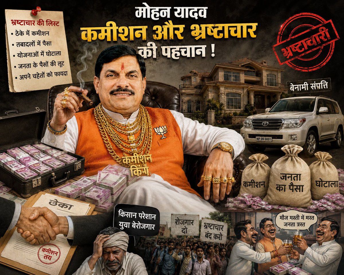 मध्यप्रदेश में 50 IAS OFFICERS ने एक साथ किसानों की जमीनें कौड़ियों के भाव खरीदीं....

​ठीक 15 महीने बाद उन्हीं जमीनों से होता हुआ हाईवे निकला...

​जमीनों के भाव 15 से 20 गुना बढ़कर मिले ।।

​सरकार को मिला खरबों रुपए खपाने का मौका...

ठेकेदार को मिला अरबों का ठेका

और किसान को