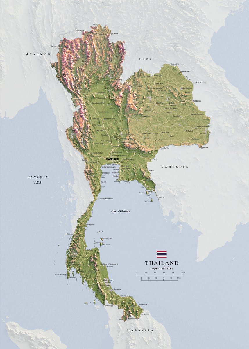 verygoodmaps's tweet photo. Have you ever been to Thailand? And if so, will you be going back? And if you are, what's the main reason? It does look great.
#Thailand #Maps https://t.co/dXCdSIi5Bg