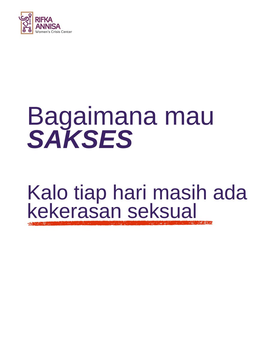 Rifka Annisa Women's Crisis Center tweet media