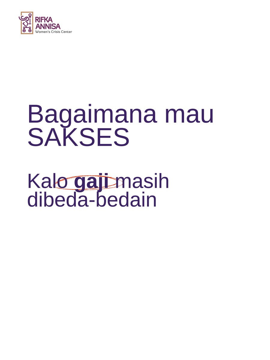 Rifka Annisa Women's Crisis Center tweet media