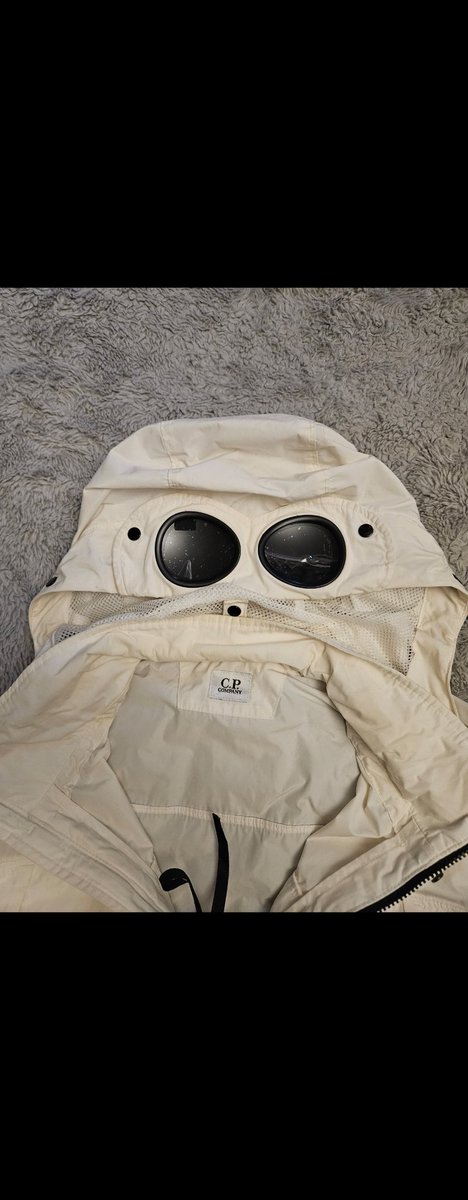 Stylez_Council's tweet photo. C.P. COMPANY 
Cream Memri Goggle Jacket In Excellent Used Condition.
Size - (50 IT) PTP 22" Would Suit A Medium 
£130 Delivered 
***CERTILOGO AVAILABLE ON REQUEST***
#stylezcouncil #casualculture #cpcompanytalk #cpcompanyforsale #cpcompanyuk #cpcompany 
@T_C__B_S_T Thanks 😊 https://t.co/9CQhTowSnu