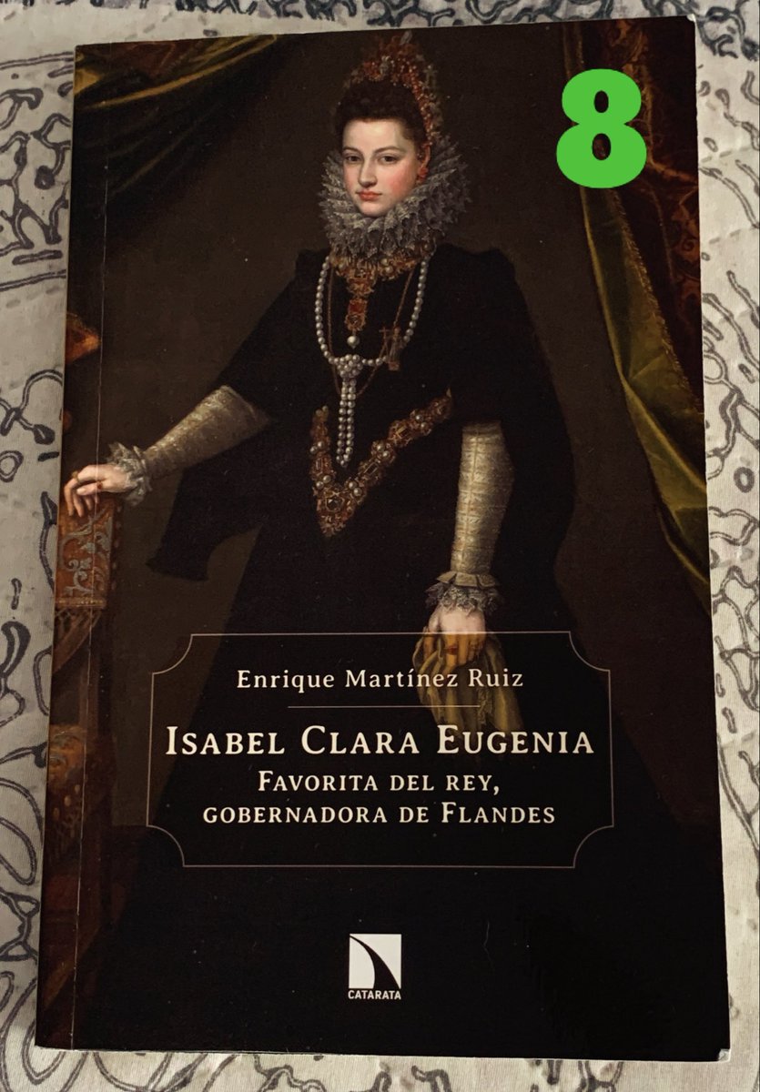gustavoadolfob's tweet photo. Hija de Felipe II e Isabel de Valois, esta infanta destaca como soberana y después como gobernadora de los #PaisesBajos . Gestión y diplomacia en una época complicada de lealtades e intereses, a menudo encontrados. Escribe #EnriqueMartínez y edita @libroscatarata #BiblioGus . https://t.co/EbZm4vyogs