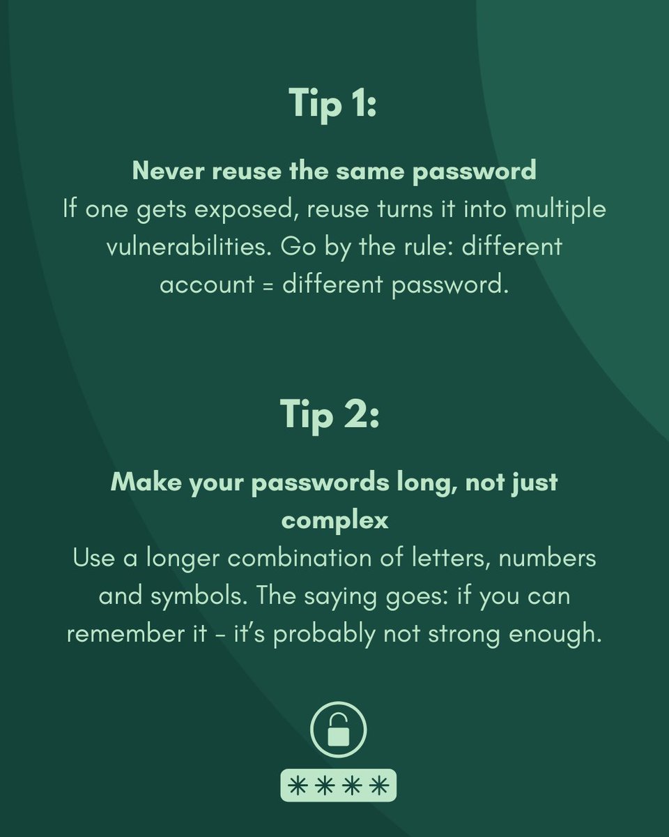 Opera_Security's tweet photo. Be honest: are you still reusing your passwords?...

Here are some reminders for you for making and keeping your passwords secure: