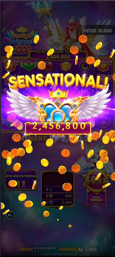 hadifa31p's tweet photo. Kemenangan Sensasional! 💥 Siapa sangka, taruhan kecil bisa jadi jackpot besar!🌟Keberuntungan bisa datang kapan saja, dan mungkin giliranmu berikutnya! 

Hanya Disini 👉🏻 https://t.co/nTphCc6e66
Hanya Disini 👉🏻 https://t.co/nTphCc6e66

🔥 #Idngoal #Slotgacor #Princess1000 🔥 https://t.co/SoWmpepwyU