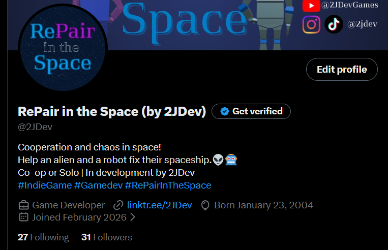 RePair in the Space (by 2JDev) tweet media