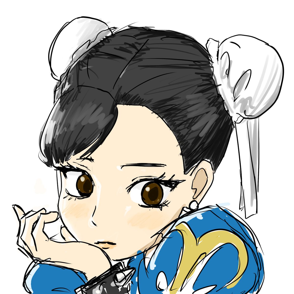 KOBAsauras's tweet photo. 春麗らくがき
#イラストㅤㅤㅤ https://t.co/fiU6ltyJdC
