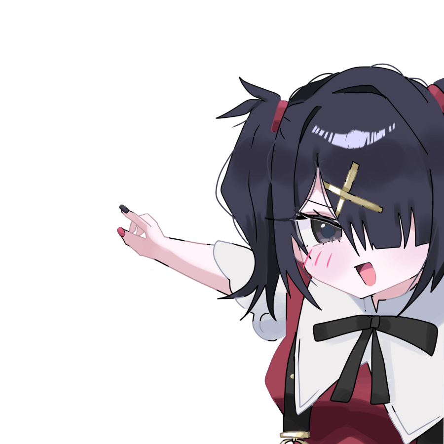 carbon__CO2's tweet photo. 指を指すあめちゃん透過素材 https://t.co/v3qhTldiaD