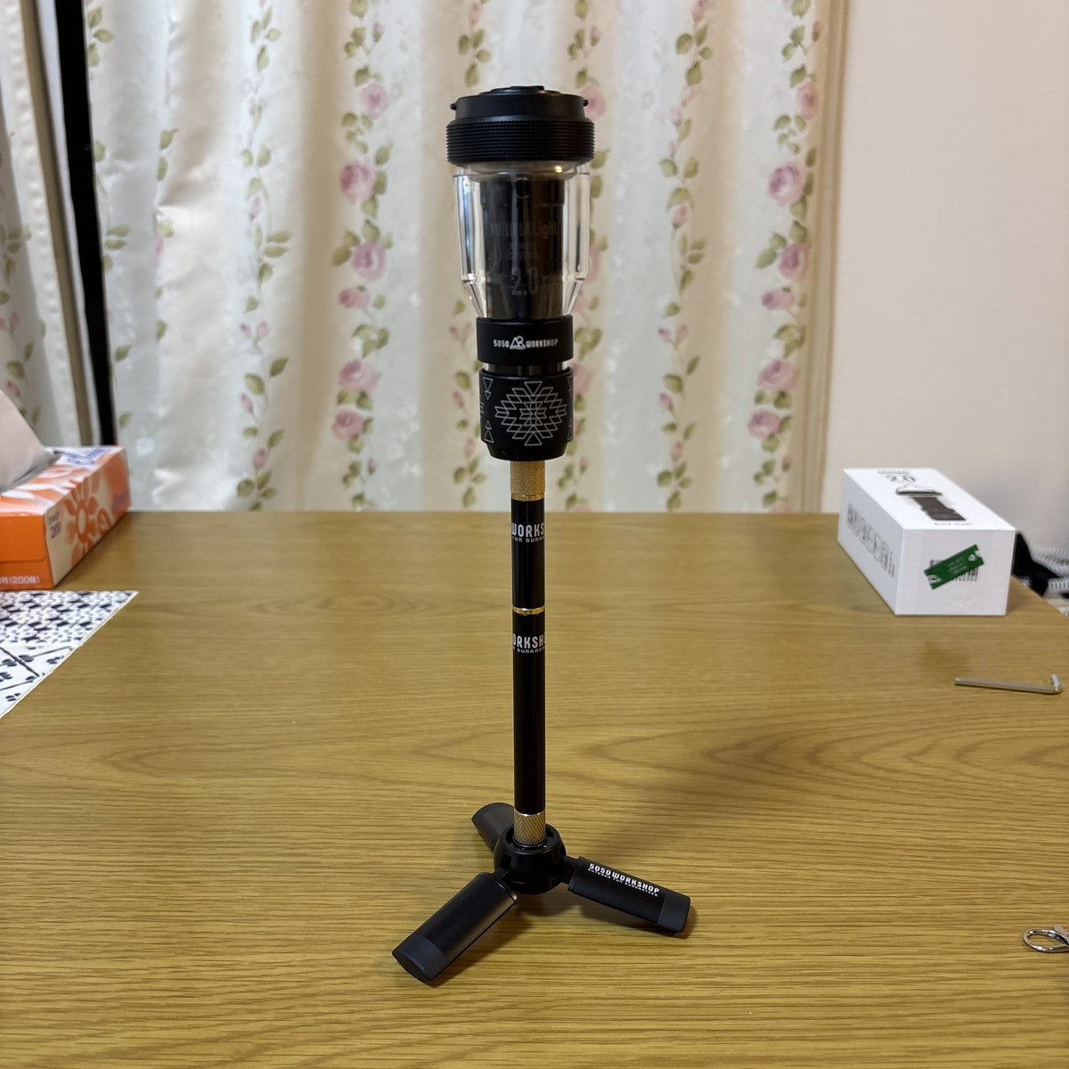 Junya1965's tweet photo. MINIMALight 2.0 + オプションスタンドの４パターン

#5050WORKSHOP
#elpueblo
#MINIMALight2.0 https://t.co/N30QGQfhei