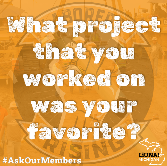 MiLaborers's tweet photo. We know that many of our members get to work across several projects over the course of their career as a Laborer. So we want to ask: What was your favorite?
#FeelThePower #AskOurMembers https://t.co/gDtZOmfIin
