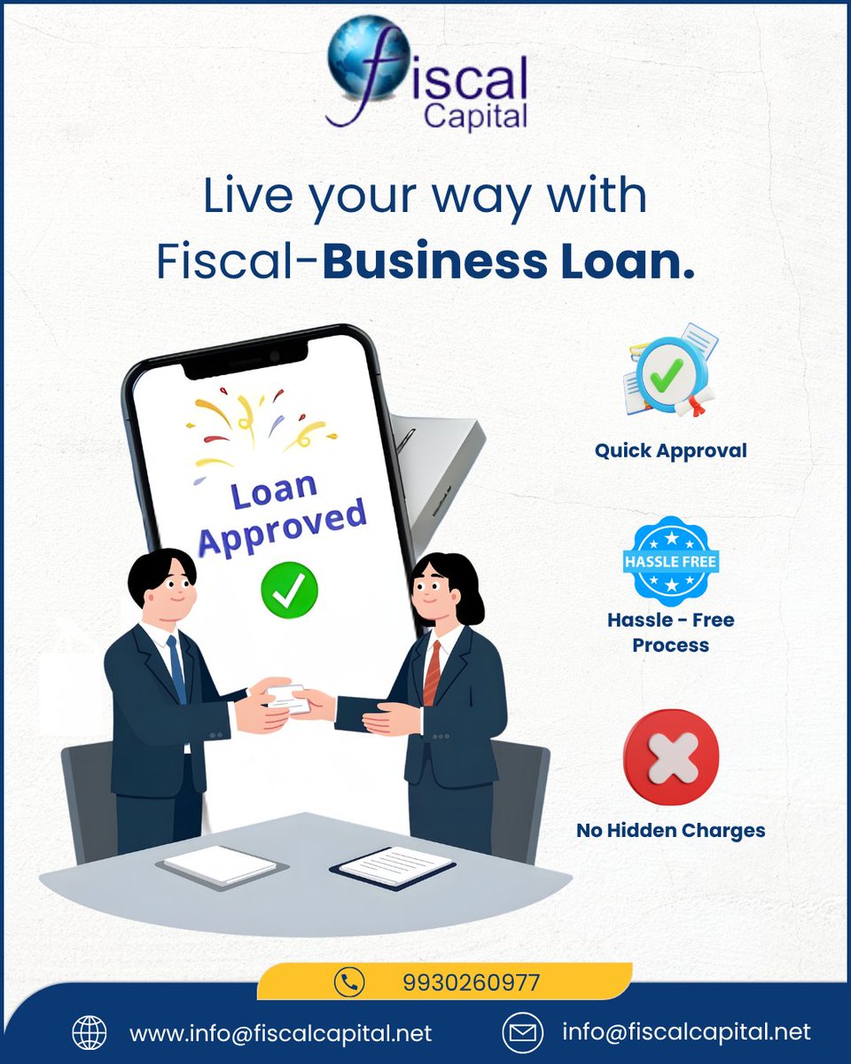 FiscalCapital's tweet photo. Build bigger dreams today with Fiscal business loans supporting your growth 🚀

#BusinessLoan #Fiscal #StartupGrowth #EntrepreneurLife #BusinessFunding #SuccessJourney #SmallBusiness #FinanceGoals #BusinessSupport #GrowYourBusiness

{Business Loan, Fiscal, Startup Growth} https://t.co/fpeW2YoHrh