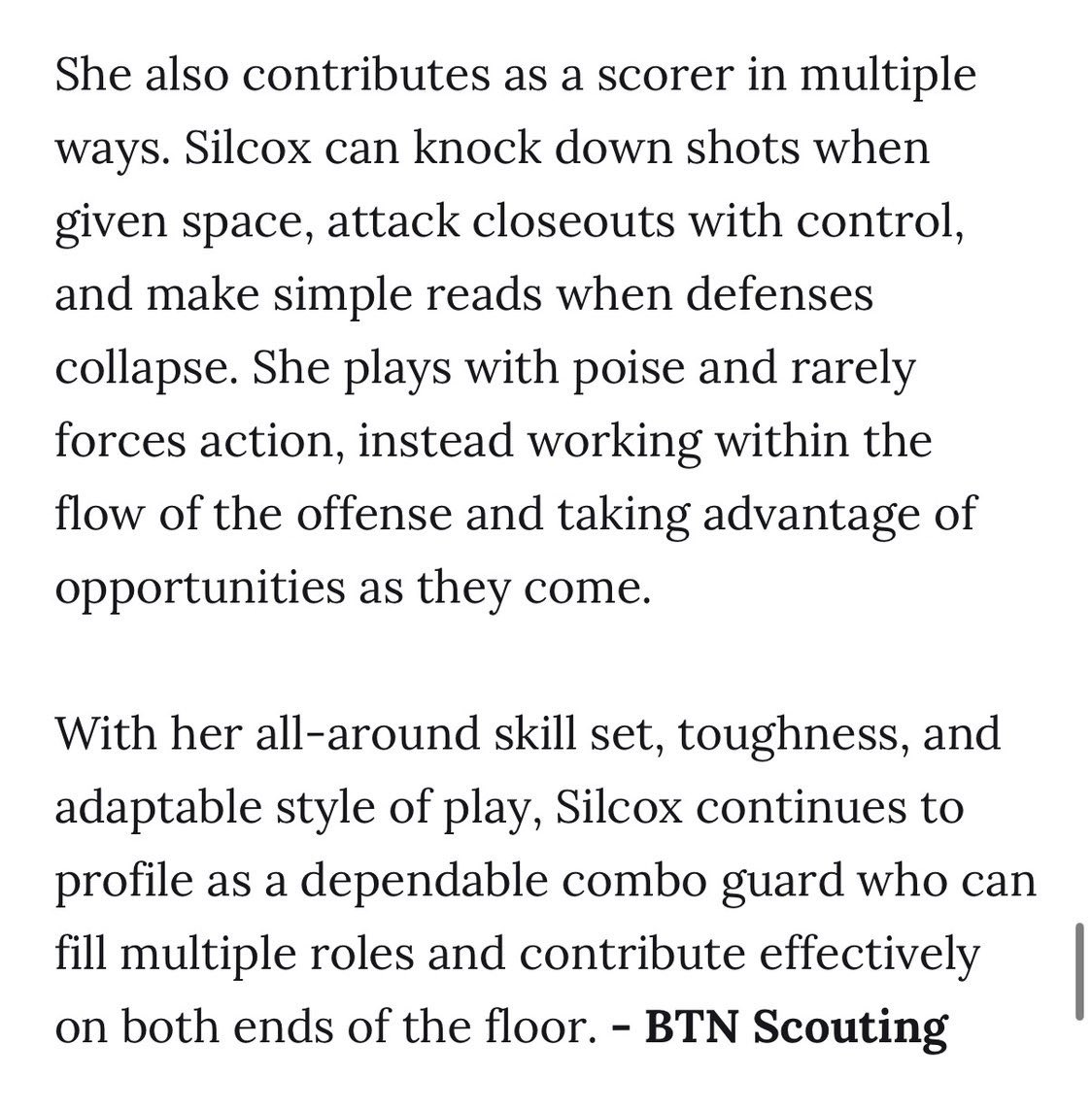 izzy_silcox's tweet photo. Thank you @BTNScouting  for the recognition!! 
@GCHSWomensBball @IBCTallent2027 @IBCWBB https://t.co/HtUM5LR1i6