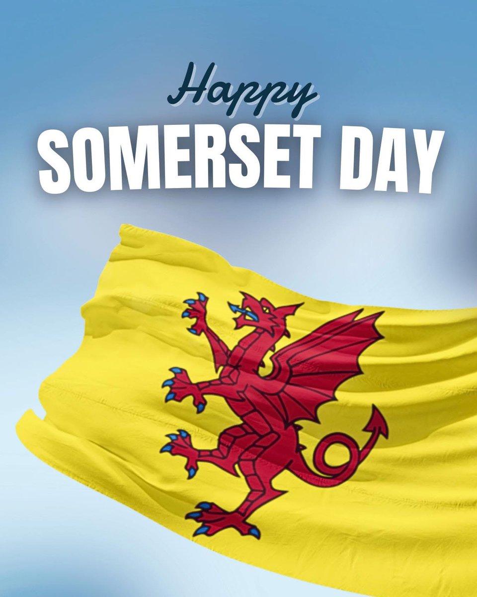 RealSomerset's tweet photo. The Guardians are a little late on parade this year, due to putting our all into celebrating.
Have a great day Somerset 🙂
@passionsomerset @RealCounties @UKCounties @britishcounties @bbcsomerset @BBCRB @BBCSpotlight @bbcpointswest @itvwestcountry @antgib @BeSomersetradio https://t.co/ZDxoVrxVFb