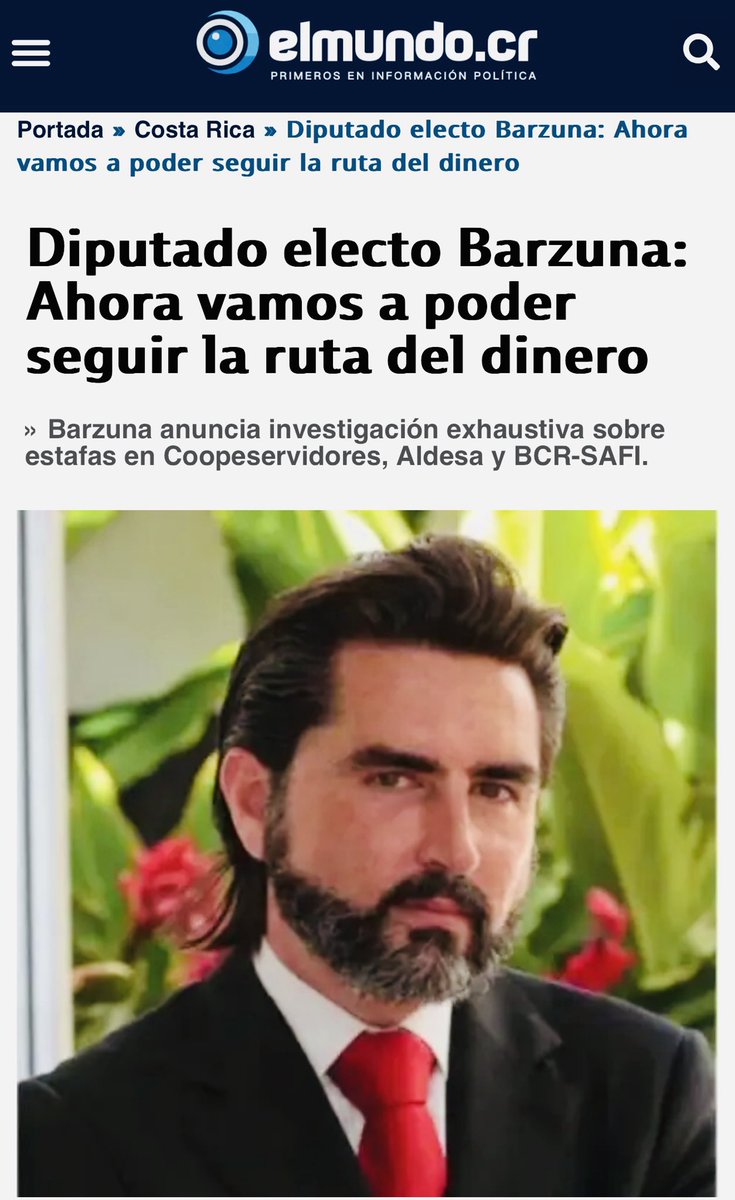 ANTONIO BARZUNA THOMPSON🇨🇷 tweet media