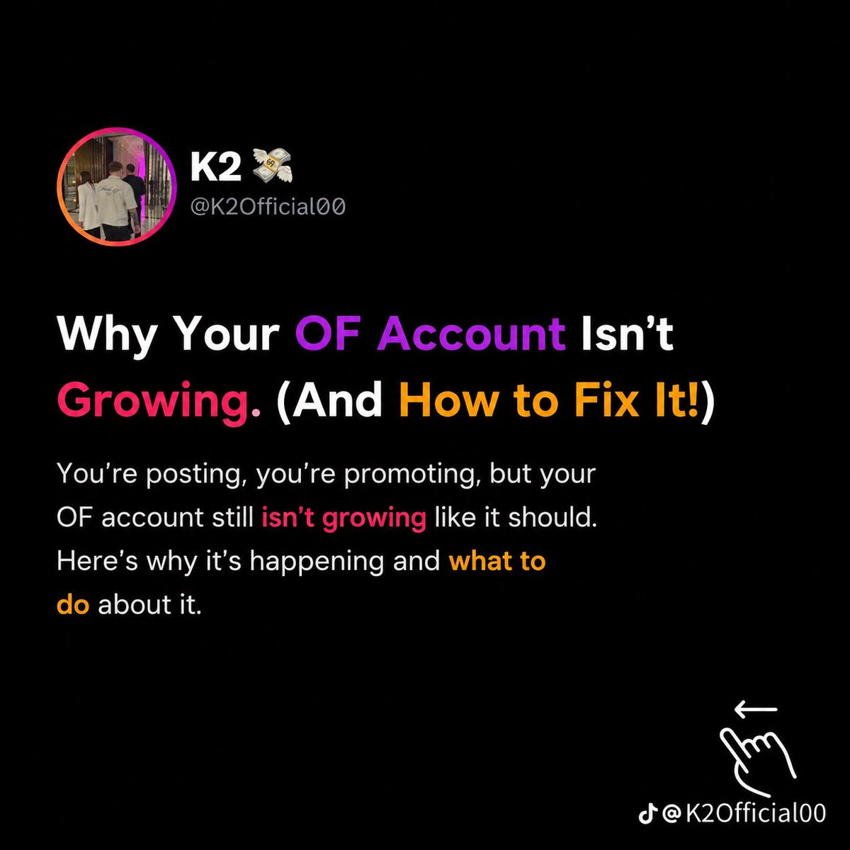 K2Official00's tweet photo. Let us help you 📈 DM’s open 👨‍💻
#ofm #onlyfans #agency #of #management #growth #models https://t.co/n81ECk7xcE