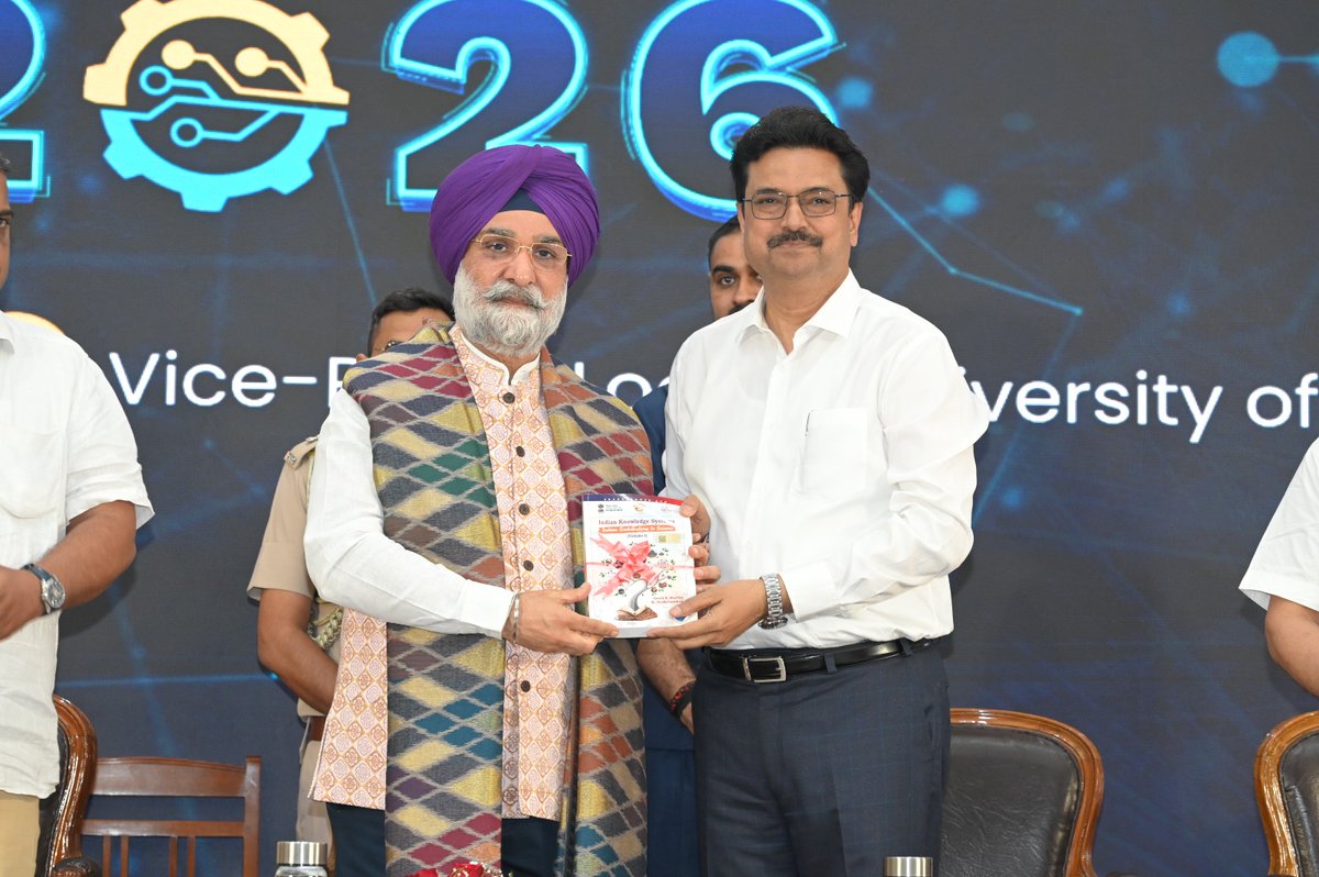 UnivofDelhi's tweet photo. National Technology Day (May 11, 2026) - Valedictory Session
@gupta_rekha

@CMODelhi

@LtGovDelhi

@YeDesHaiMera

@Vibha_India

@DelhiVigBharati https://t.co/Aeh2b2U3RM