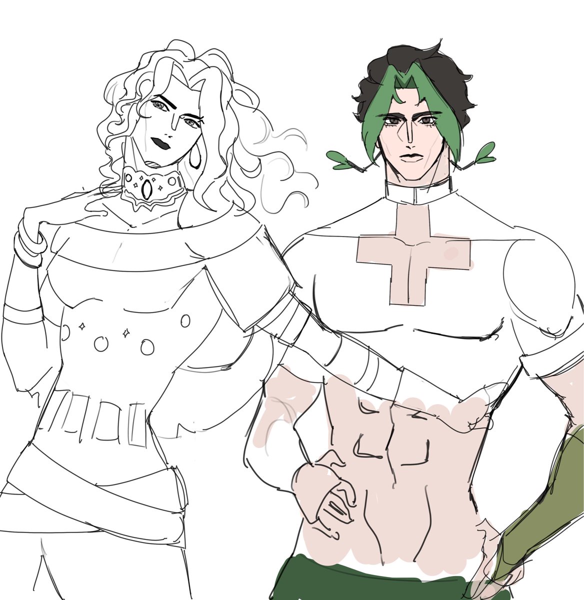 Yaax_7063's tweet photo. Wip. #oc #art #drawing https://t.co/DiC7WVx1gM