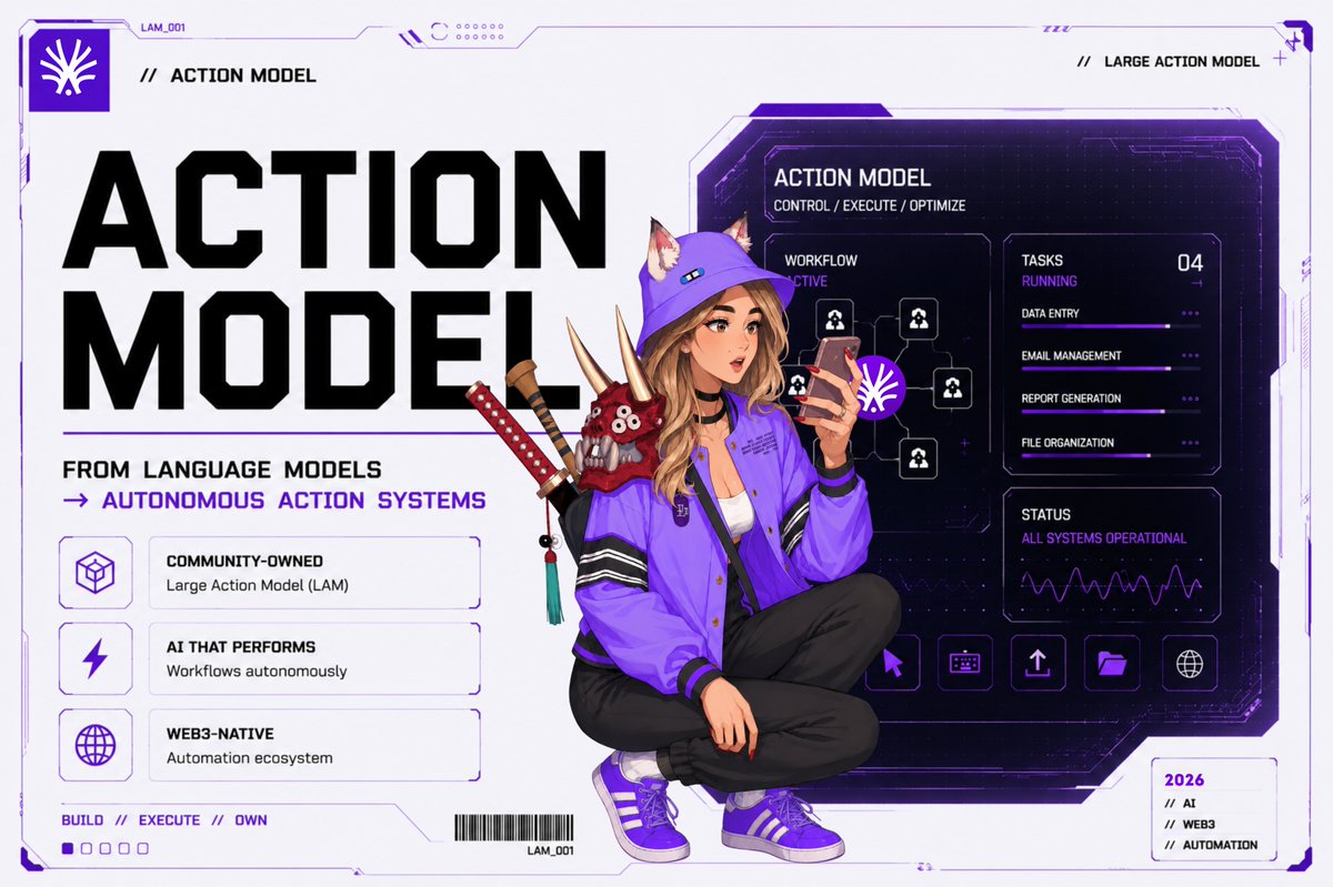 gAction everyone👾 Been reading about Action Model lately and it’s ...