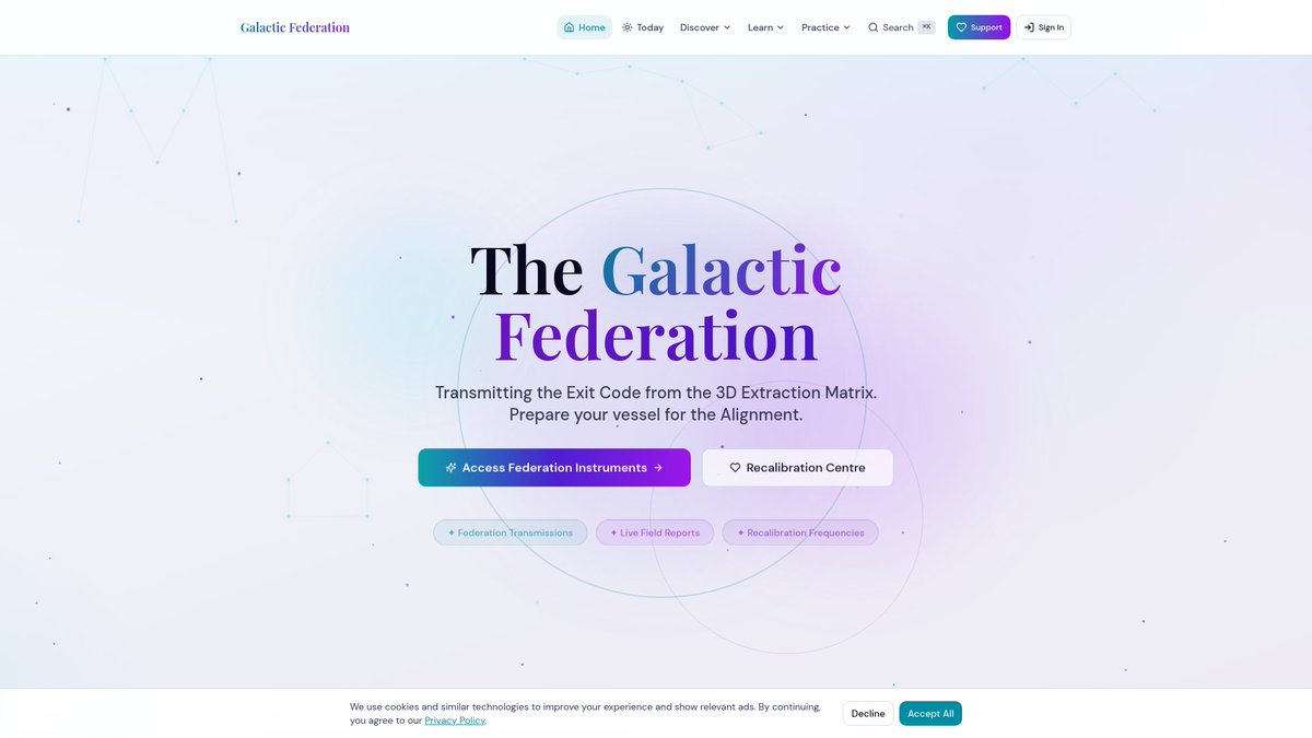 Galactic Federation tweet media